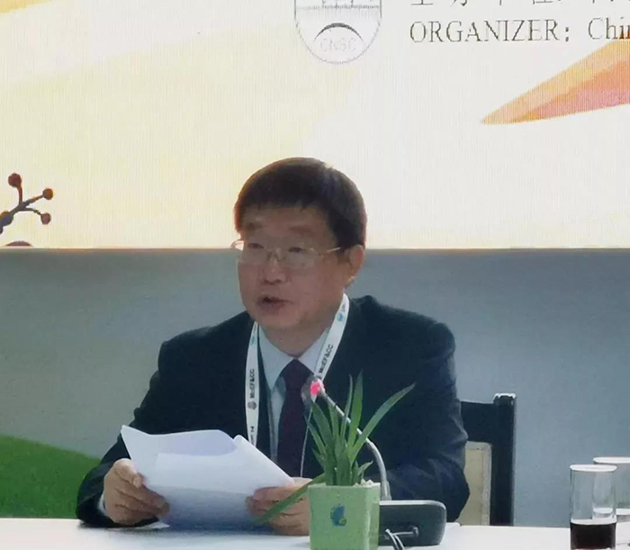 圖片：國家林業和草原局荒漠化防治司司長孫國吉